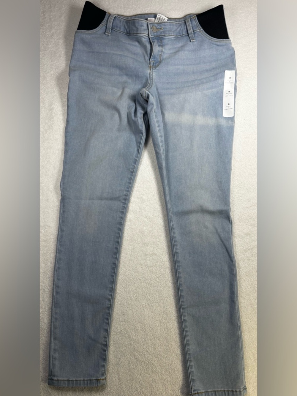 Isabel By Ingrid & Isabel Jeans Womens 8, Blue Skinny Maternity Under Belly NWT